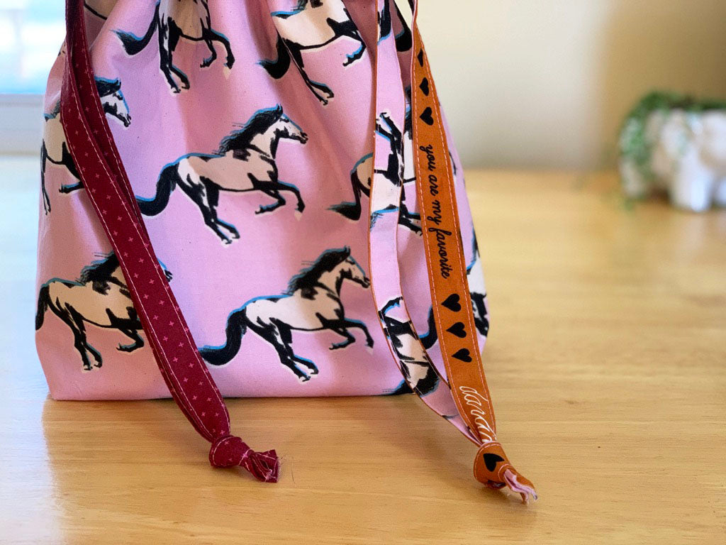 Selvedge Drawstrings + Bag Handles