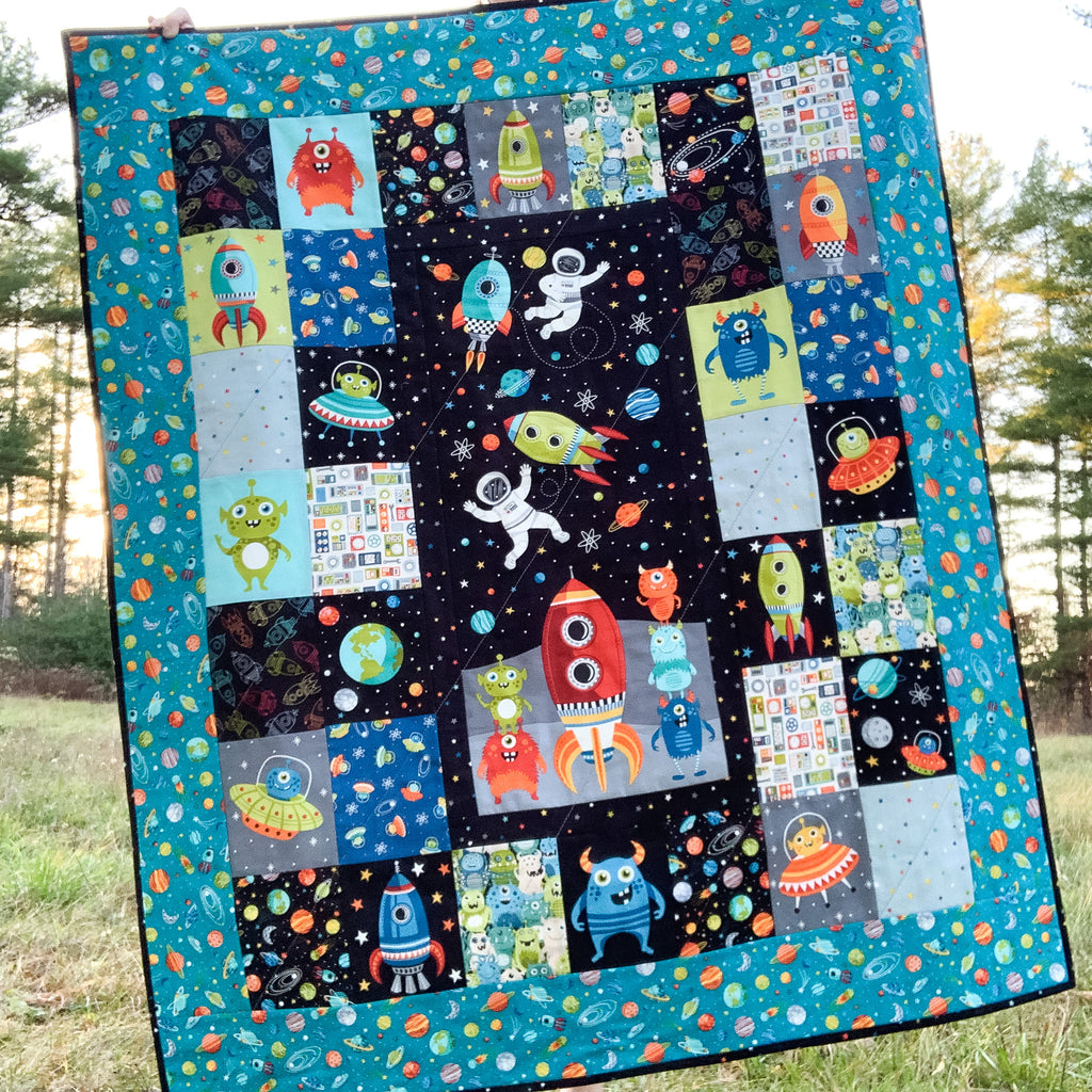 Outer Space Panel Quilt Pattern