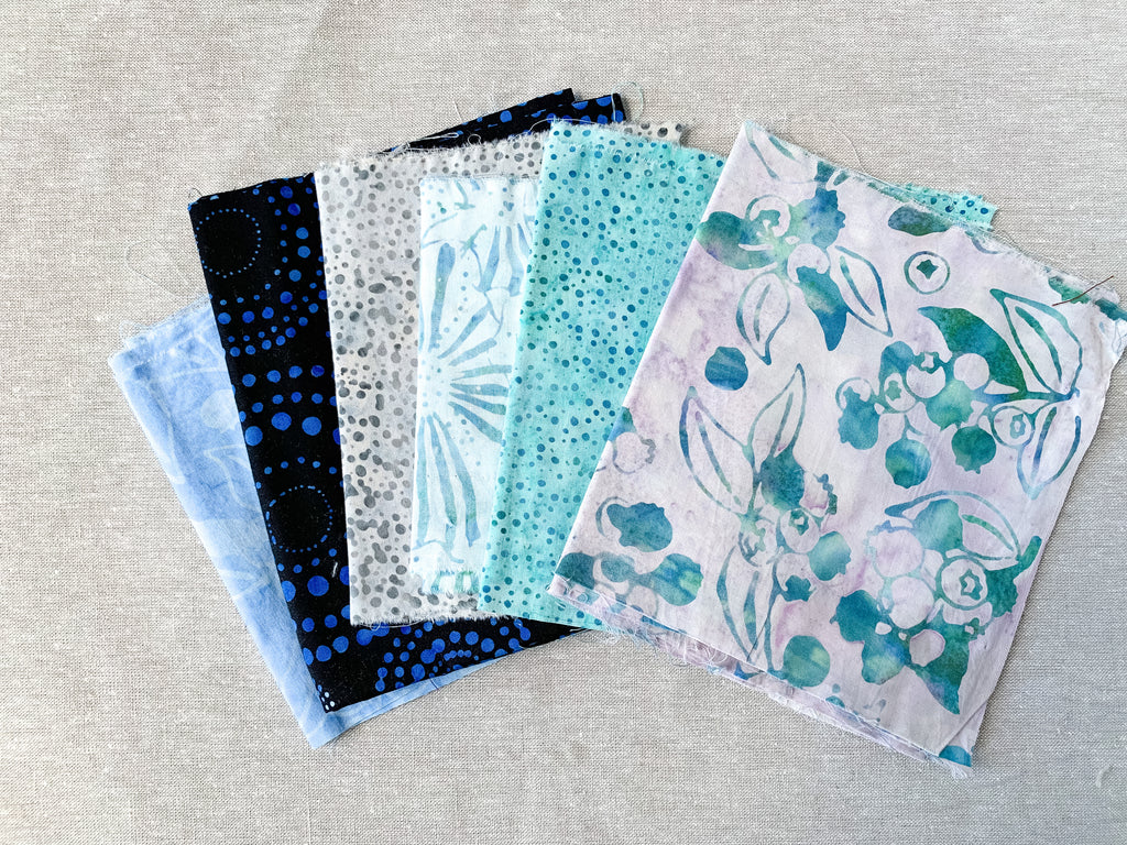 Batiks 1/8th Remnant Bundle
