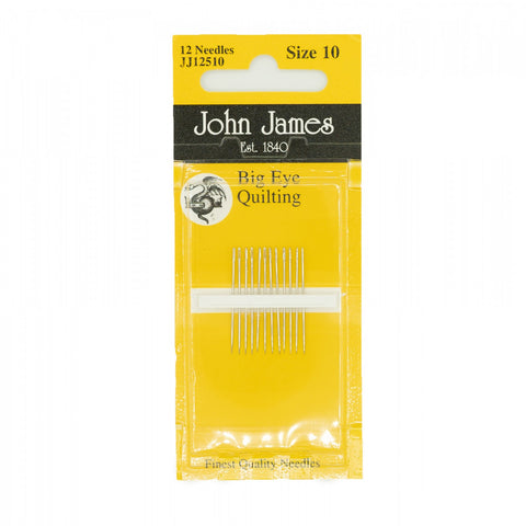 John James Big Eye Quilting Needles