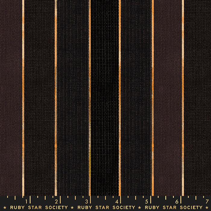 Warp & Weft Honey - Jubilee in Black (3 1/3 yard cut)
