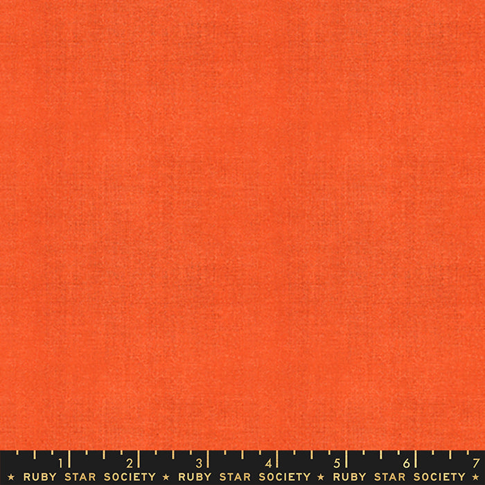 Warp & Weft Honey - Cross Weave in Warm Red (7/8 yard cut)