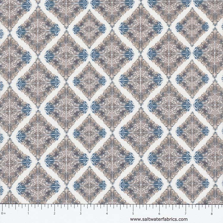 Sweet Siesta - Barcelona in Pewter (3 yard cut)