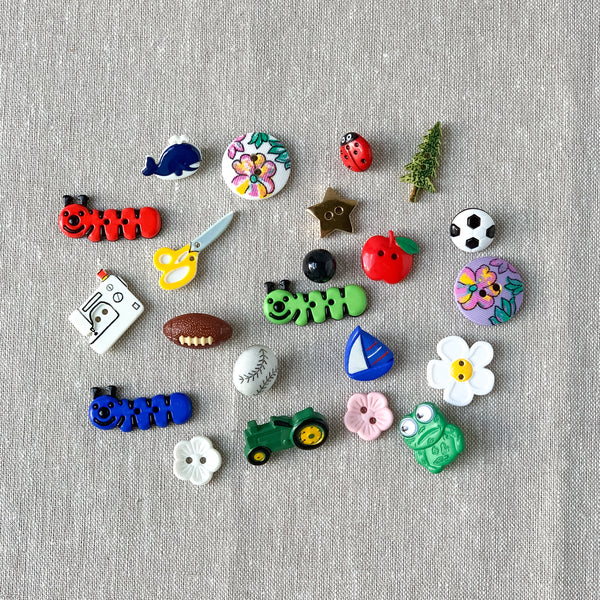 Novelty Button Pack Saltwater Fabrics