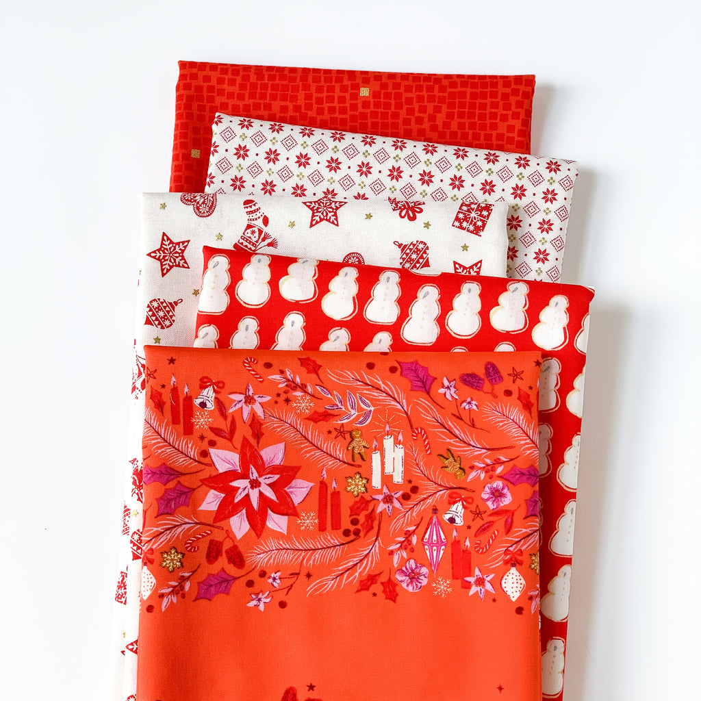 Sparkling Red Fat Quarter Bundle
