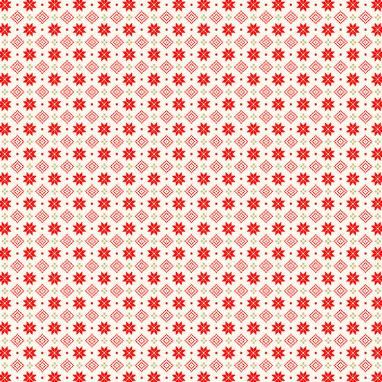 Scandi 2022 - Geometric in Red