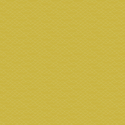 Hand Stitched - Stitches in Mustard
