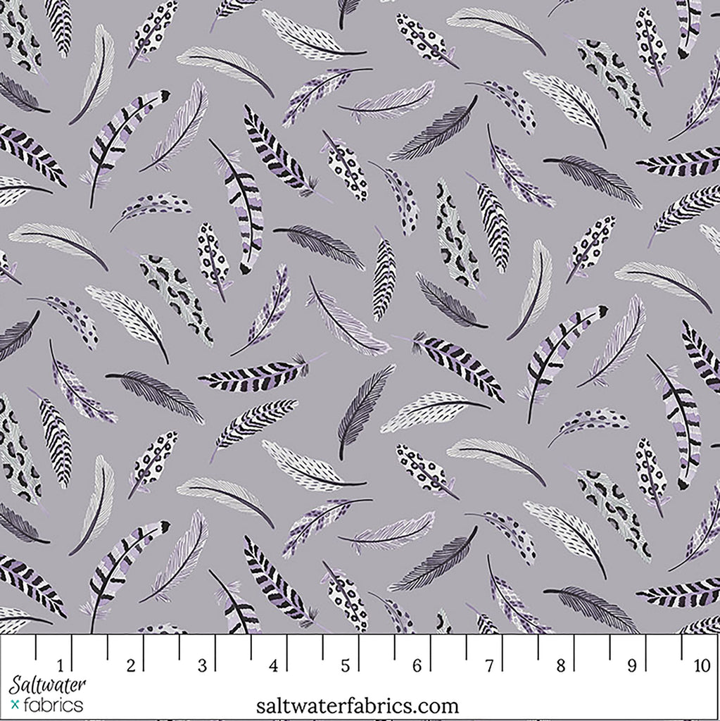 Birdwatch - Feathers in Lilac