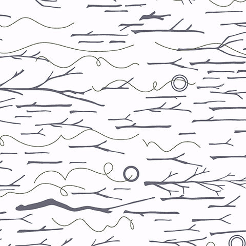 Abacus - Sticks in Charcoal