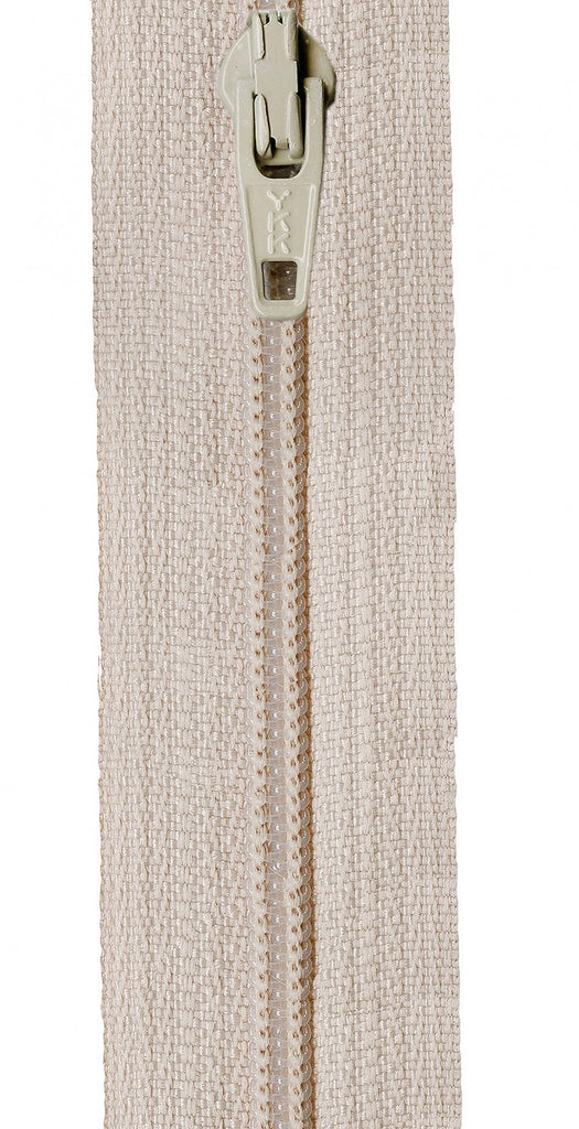 14" Zipper in Mushroom