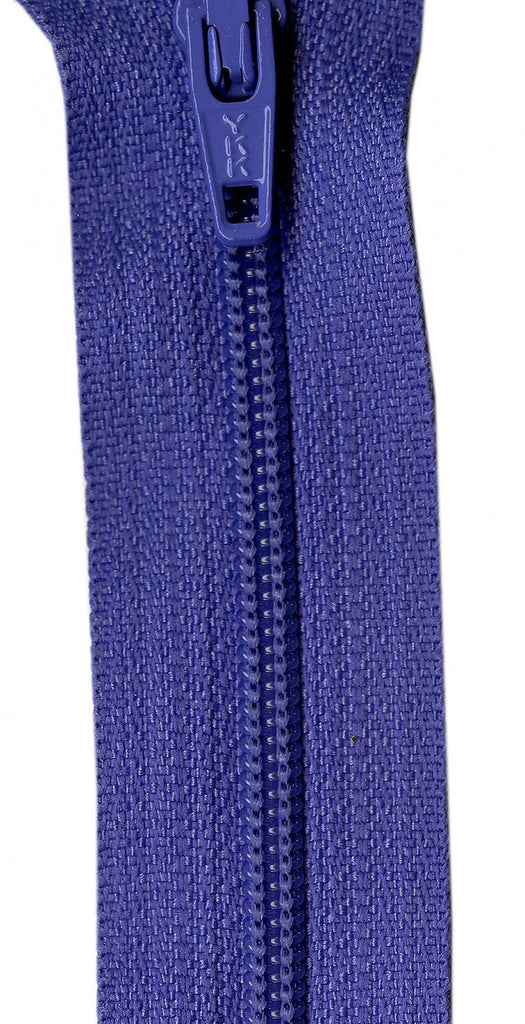14" Zipper in Periwinkle