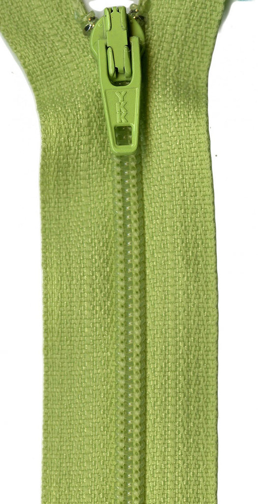 14" Zipper in Key Lime Pie