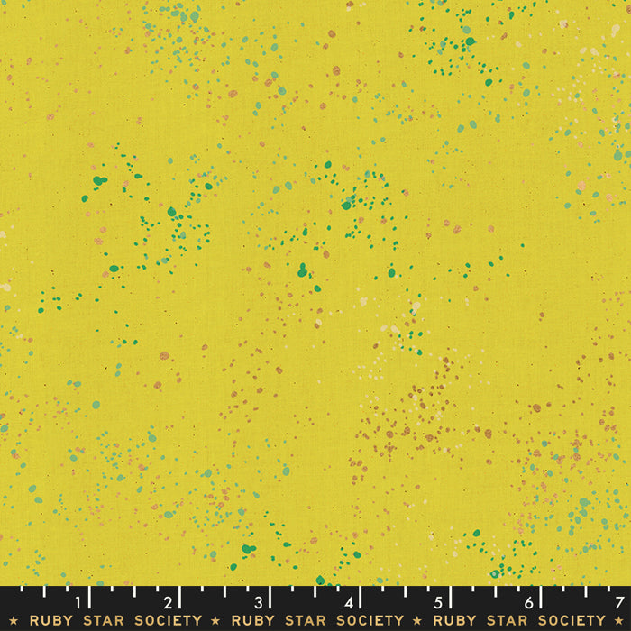 Speckled Metallic in Citron