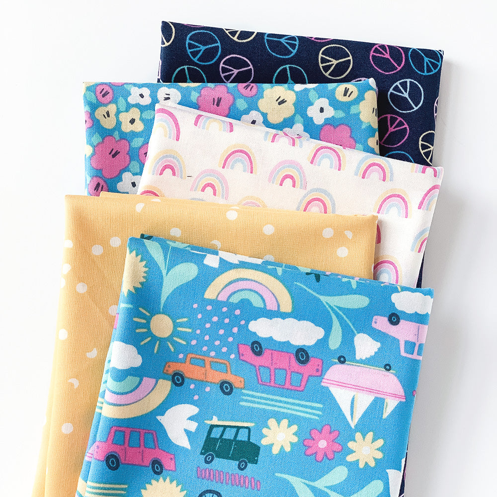 Summer Of Love Fat Quarter Bundle