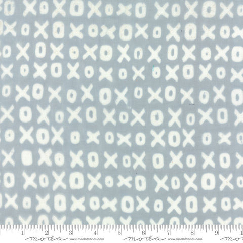 Whispers - XOXO in Feather - Double Gauze (1 1/8 yard cut)