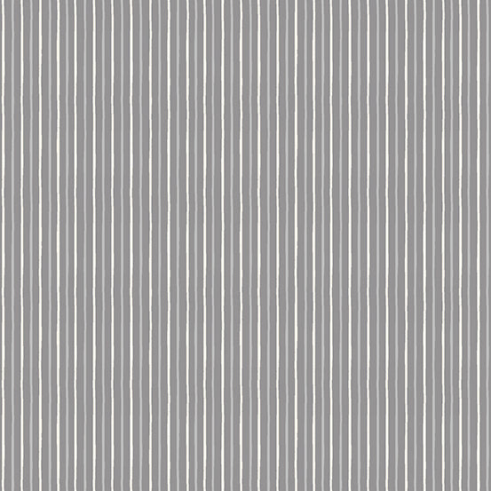 Scandi 2022 - Stripe in Gray (4 yard cut) – Saltwater Fabrics