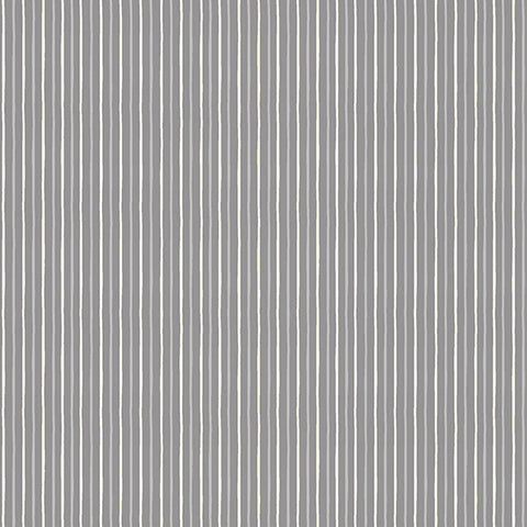 Scandi 2022 - Stripe in Gray (4 yard cut)