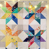 Scrappy Stars Quilt Pattern - PDF Download