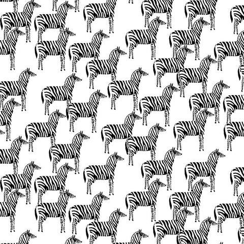 ABC Menagerie - Zebra in White