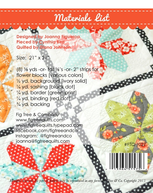 Mini County Fair Pattern – Saltwater Fabrics