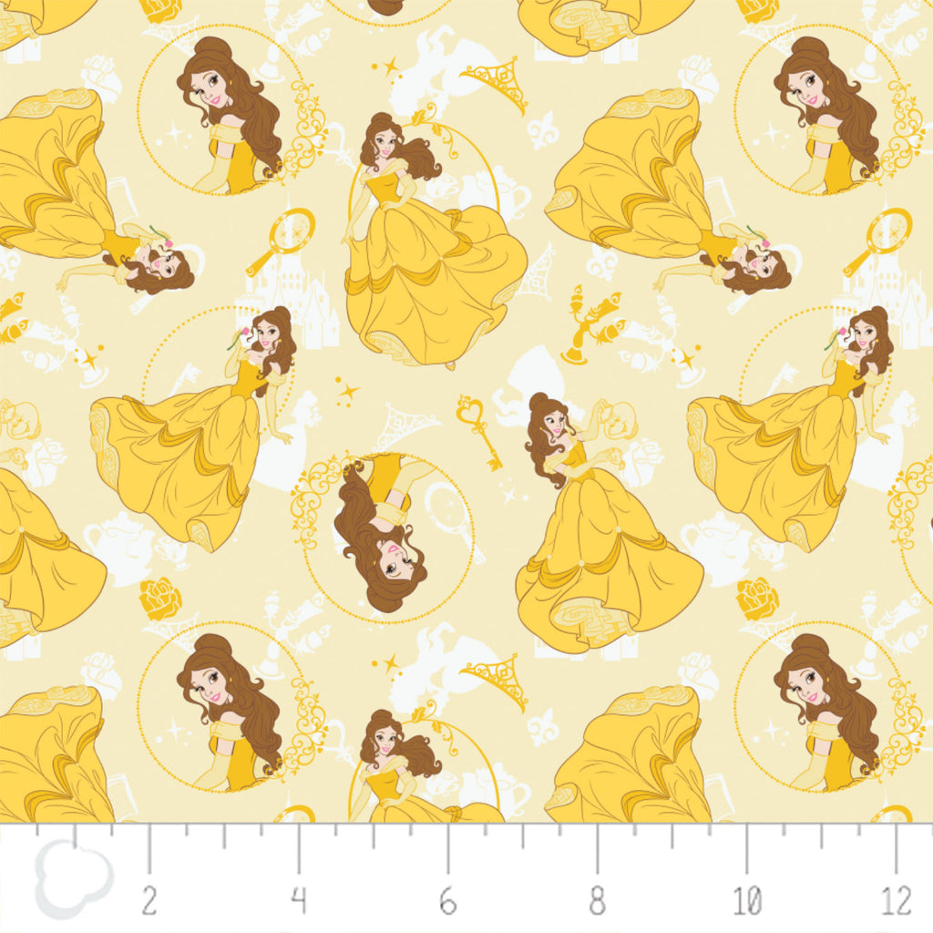 Disney Princess - Belle (3 1/2 yard cut)