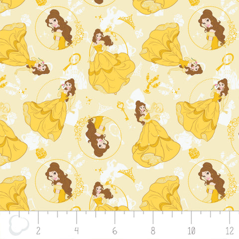 Disney Princess - Belle (3 1/2 yard cut)