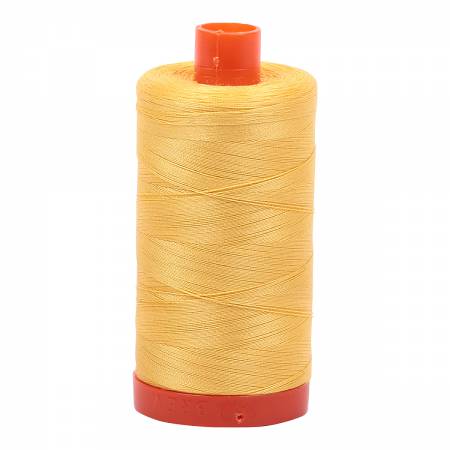 Aurifil 50wt Cotton Thread - 1422 Yards - Pale Yellow 1135