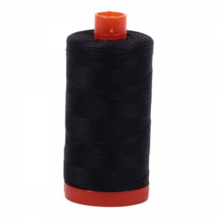 Aurifil 50wt Cotton Thread - 1422 Yards - Very Dark Grey 4241