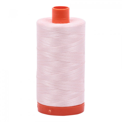 Aurifil 50wt Cotton Thread - 1422 Yards - Fairy Floss 6723