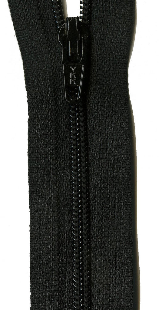 14" Zipper in Basic Black