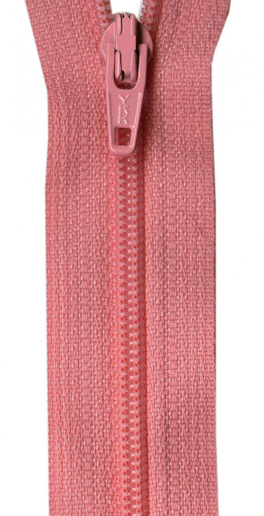 14" Zipper in Pink Frosting