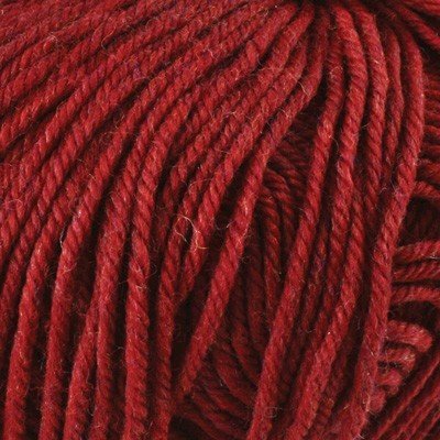 220 Superwash Wool in Christmas Red Heather