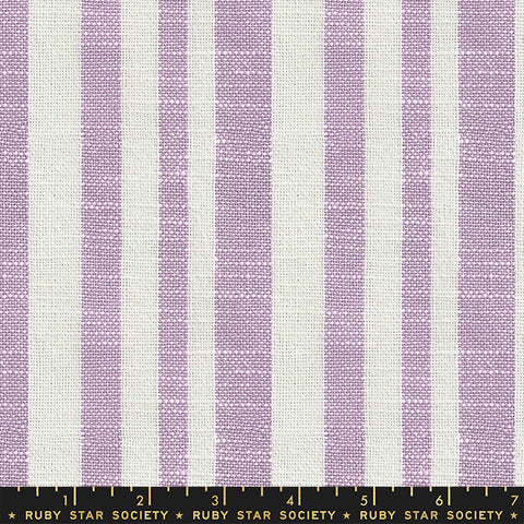 Warp & Weft Heirloom - Woven Texture Stripe in Lupine