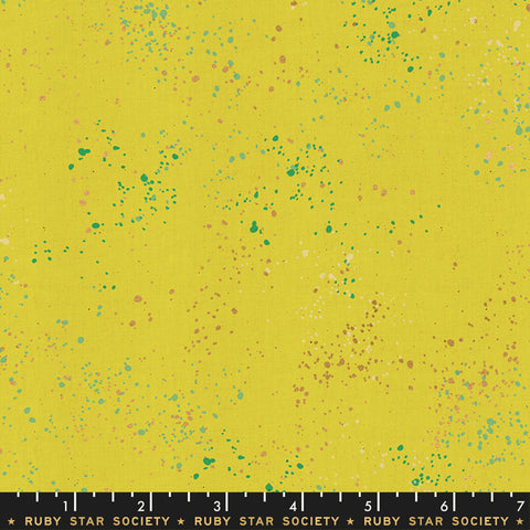 Speckled Metallic in Citron