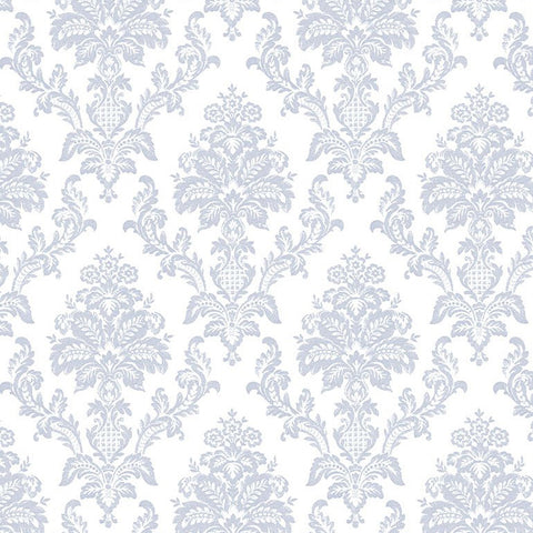 Chop It Like It's Hot - Heirloom Damask in White