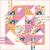 Sincerely in Stay Gold Baby Quilt Kit