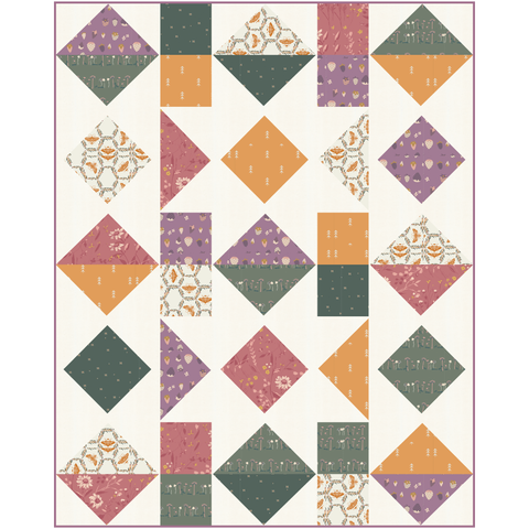 Starling in Willow Baby Quilt Kit