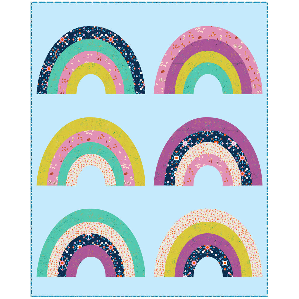 Sunshowers Quilt Kit